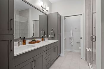Shaker-style cabinetry